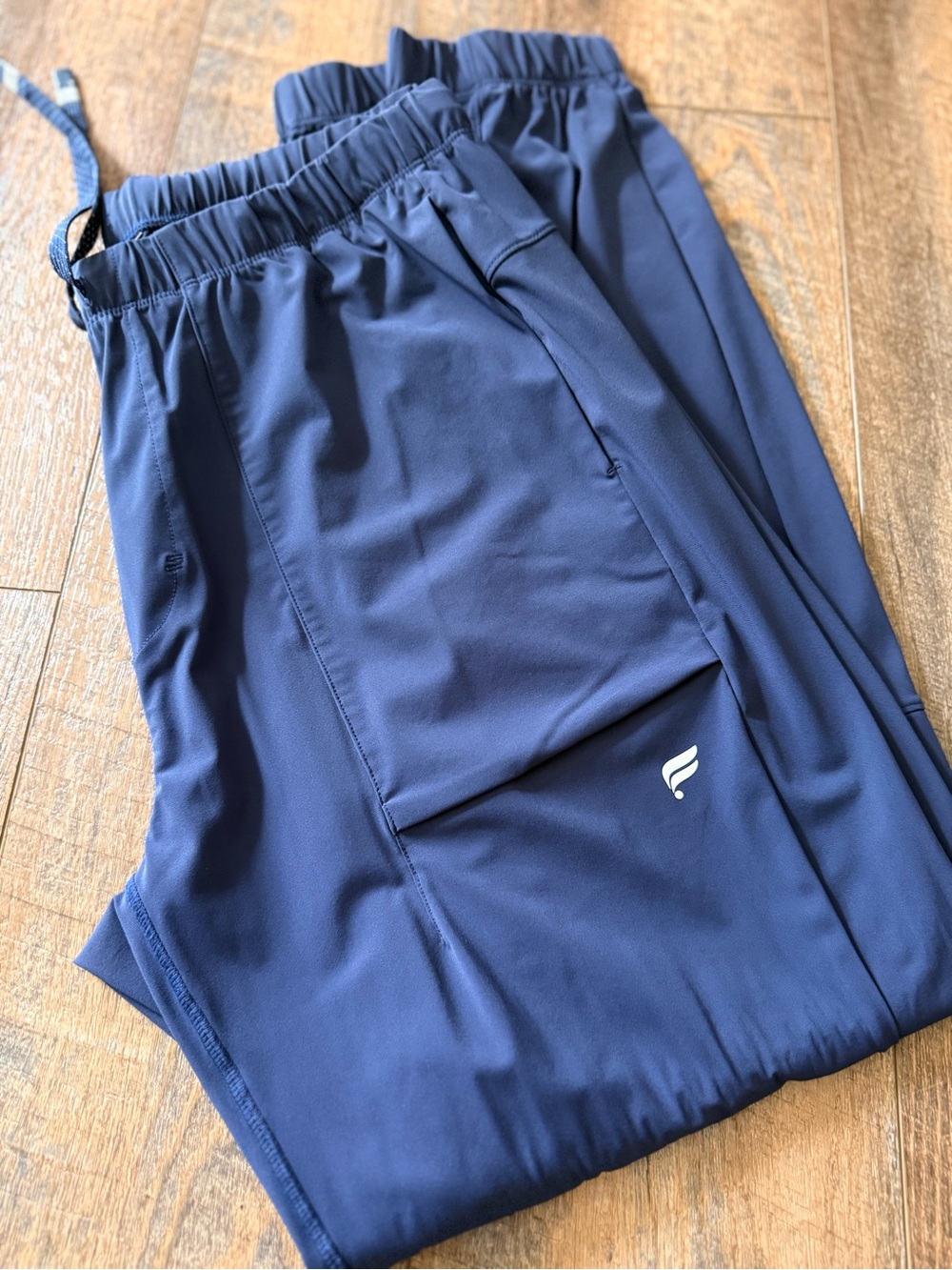 Fabletics Men's Navy Athletic Joggers